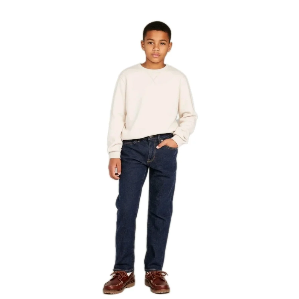 Old Navy Jeans Boys Built Tough Size 10 Straight Dark Wash